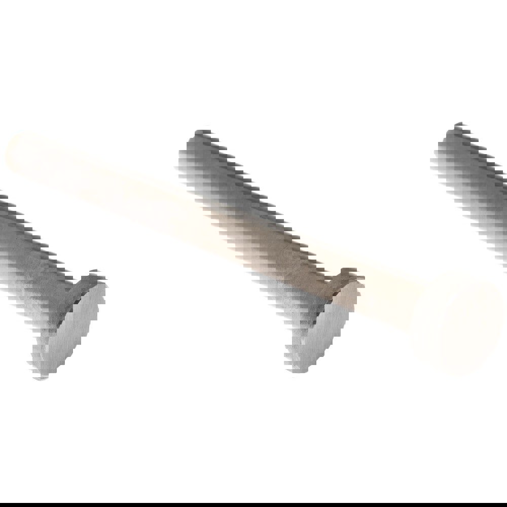 Straight Ejector Pin: 8 mm Pin Dia, 100 mm OAL, Steel